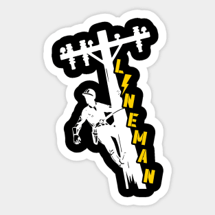 Lineman Sticker